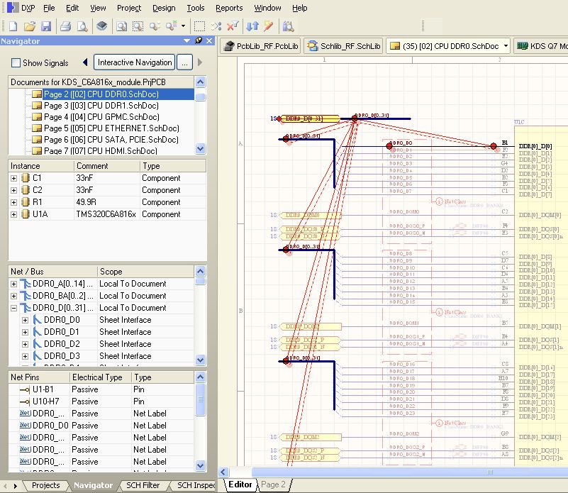 Altium Designer Interactive Navigation