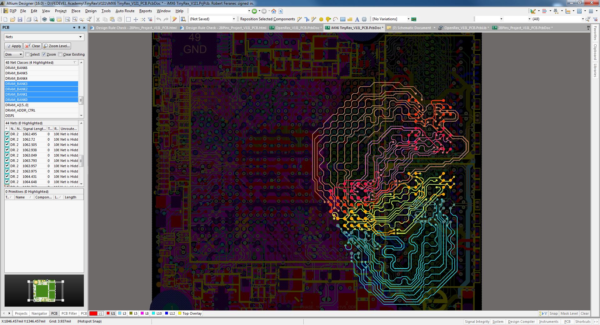 PCB - T-Branch - D31-D0 - All Layers